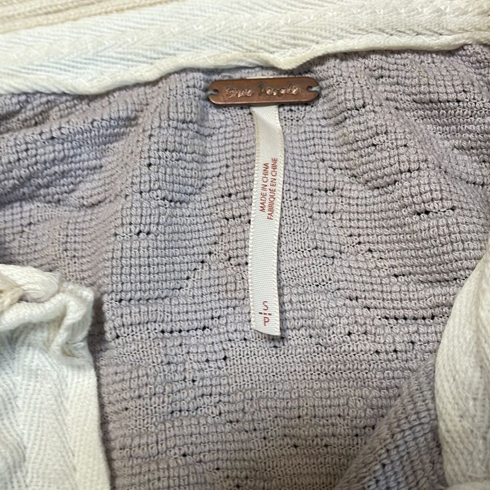 Free People Sunrise Pullover Henley Polo Small - Picture 5 of 10
